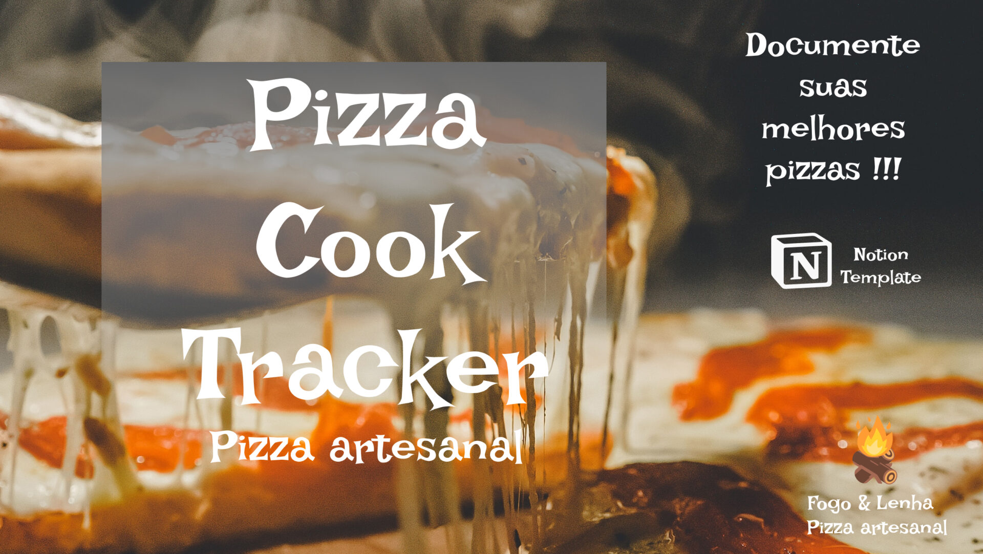capa divulgação do pizza food tracker