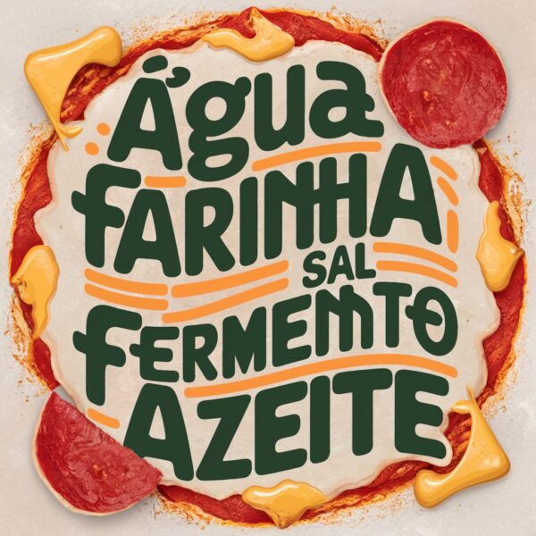 estampa agua farinha sal azeite