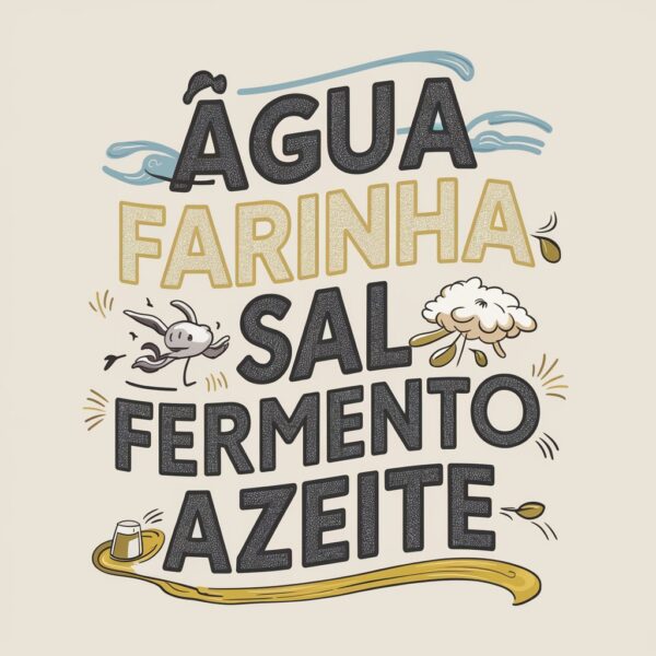 estampa agua farinha sal azeite - Image 5
