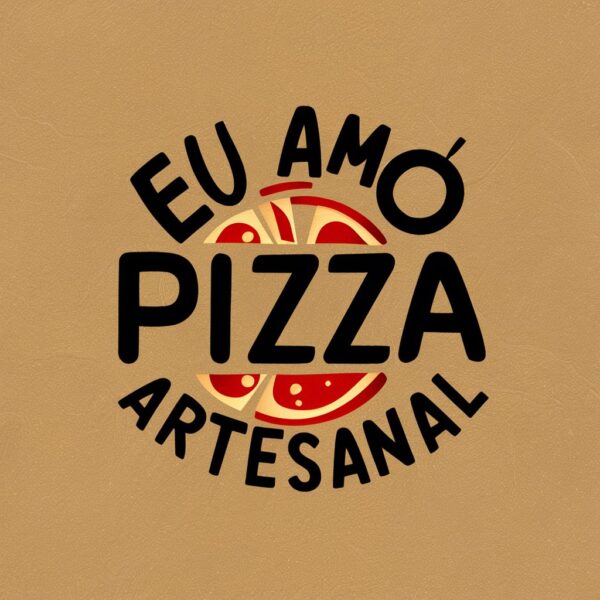 Conjunto de estampas eu Amo pizza - Image 7