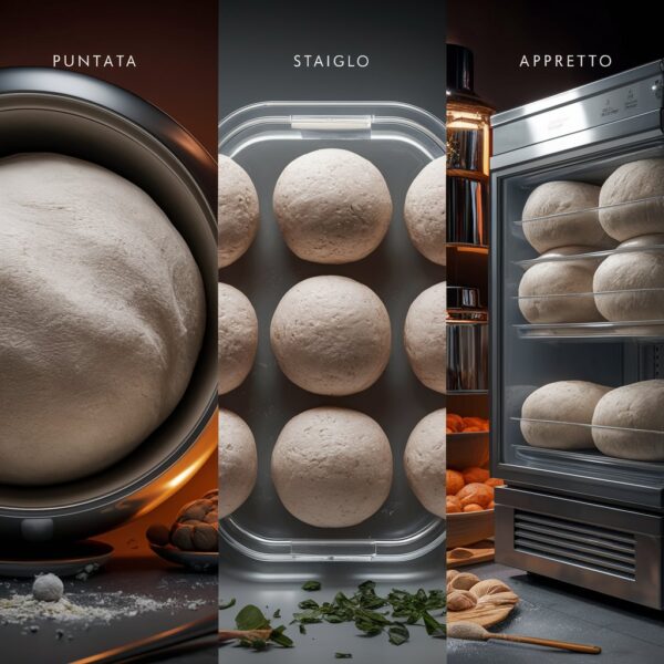estampas sobre etapas de fermentação de pizzas - Image 2