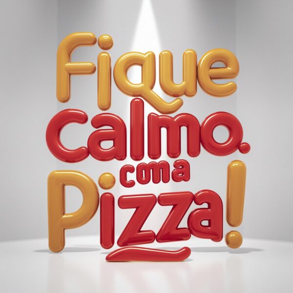 estamparia fique calmo coma uma pizza - Image 3