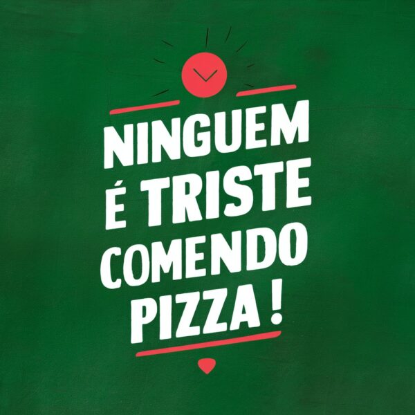 estampa ninguem e triste comendo pizza - Image 5