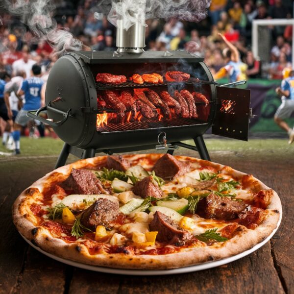 ilustração livro pitsmoker e pizza - Image 14
