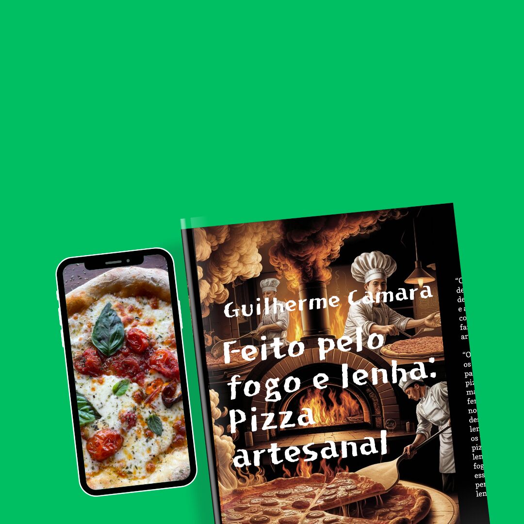 Livro Feito pelo fogo:Pizza artesanal - Imagem 3